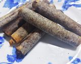 塗って焼くだけ！春巻の皮de簡単シガール作り方5写真