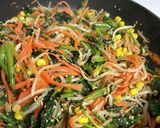 【常備菜】人参ほうれん草ツナの炒めもの作り方8写真