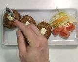 たけのことチーズの豚つくね★動画あり★作り方14写真