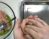 たけのことチーズの豚つくね★動画あり★作り方5写真