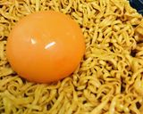 チキンラーメン●海苔玉子＆ネギ盛り作り方1写真