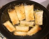ひき肉チンジャオロースーからの春巻き作り方9写真