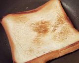 食パンカリカリあんバタートースト☆おやつ作り方1写真