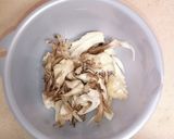 舞茸と長芋のとろとろ味噌スープ作り方1写真