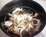 舞茸と長芋のとろとろ味噌スープ作り方3写真