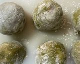 レンジで簡単 抹茶いちご大福♡作り方11写真