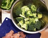 ささみピーマンブロッコリーの柚子醤油炒め作り方1写真