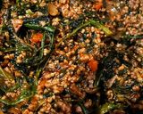 トロッとサニーサイドアップにキーマカレー作り方9写真