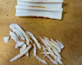 ワカメとレタスのサラダ、わさびマヨ味作り方1写真