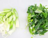 難波葱としらすのペペロンチーノ作り方1写真