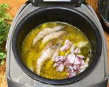 簡単！炊飯器で炊く玄米パエリア作り方5写真