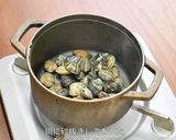 銅鍋てふてふで作る アサリのワイン蒸し作り方1写真