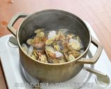 銅鍋てふてふで作る アサリのワイン蒸し作り方5写真