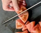 たことトマトのバルサミコサラダ作り方2写真