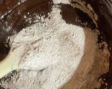 簡単チョコケーキナツ入り作り方3写真