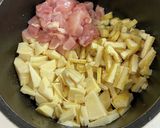 たけのこご飯作り方1写真