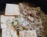 簡単★めんつゆで肉豆腐と〆にうどん作り方3写真