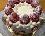 桜咲く苺ショートケーキ作り方35写真