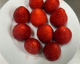 桜咲く苺ショートケーキ作り方34写真