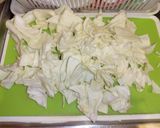 花椒香る鶏胸肉とキャベツの中華風和え作り方3写真