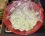 花椒香る鶏胸肉とキャベツの中華風和え作り方4写真