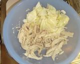 鶏胸肉キャベツのハニーマヨマスタード和え作り方5写真