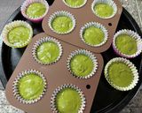 米粉で抹茶小豆マフィン作り方10写真