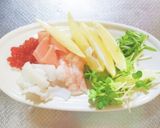 ☆☆☆ジョリーパスタ風♪冷製魚貝パスタ作り方1写真