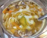 野菜たっぷり煮込みうどん(醤油味)作り方6写真