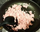 『カンタン酢』で、もやし入り麻婆豆腐丼作り方1写真