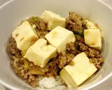 『カンタン酢』で、もやし入り麻婆豆腐丼作り方10写真