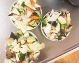簡単根菜たっぷりコク旨焼肉味副菜サラダ作り方10写真
