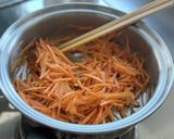ほうれん草&にんじんで磯の香りナムル作り方1写真