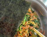 ほうれん草&にんじんで磯の香りナムル作り方4写真