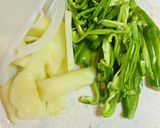 ピーマン消費に◎和風ピーマンポテト作り方1写真