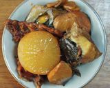 ぶりのあらだき＋大根作り方7写真