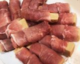 高野豆腐滲み煮の豚モモ巻き作り方2写真