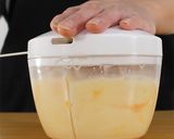 レンジで簡単！低糖質カスタードプリン作り方1写真