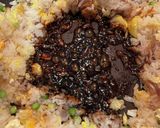 簡単本格！豚肉のガーリックチャーハン！作り方6写真