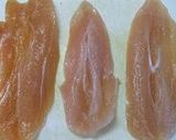 ささみのヘルシー♪お手軽♬梅磯辺焼き作り方2写真