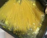 ワンパン☆かねふく明太子のクリームパスタ作り方2写真