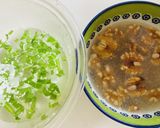 人参とタンポポの葉とクルミのサラダ作り方1写真