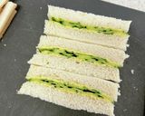 シンプルがうまい♪きゅうりサンド作り方8写真
