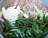 葉付き新玉ねぎと豚の甘辛炒め作り方3写真