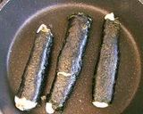 ささみのヘルシー♪お手軽♬梅磯辺焼き作り方5写真