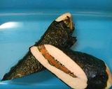 ささみのヘルシー♪お手軽♬梅磯辺焼き作り方6写真