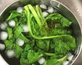 かき菜(菜花)のガーリックぽん酢作り方3写真
