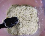 卵なし★米粉と豆腐の抹茶蒸しケーキ(パン作り方4写真