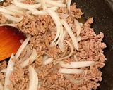 ○じゃがいもとひき肉の甘口餡かけ作り方2写真