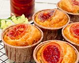 いちごとチョコのふわふわマフィン作り方19写真
